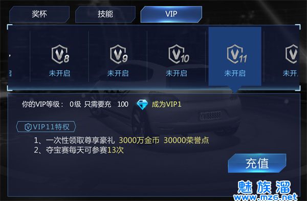 《全民漂移》vip11价格及特权介绍