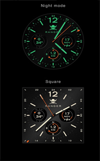 军用风格表盘(Ranger Military Watch Face) v1.3.5 最新版