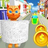 ֽè(Toilet Paper Cat Run)