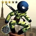 ½ʿӢ(Army Stickman Rope Hero)