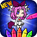 ��ɳ��ɫ������(Coloring Gacha Life)