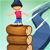 ��ľ���ϵ�Բľ(Crossy Logs)