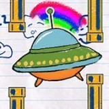 ֽ��UFO(flappy ufo)
