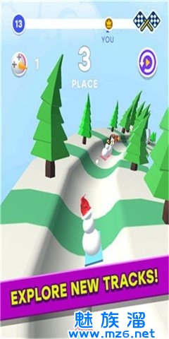 雪人竞赛3D