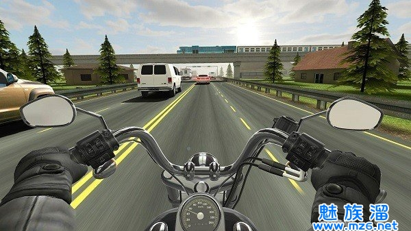 公路骑手破解版无限金币(Traffic Rider)