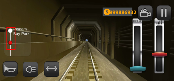 地铁模拟驾驶器