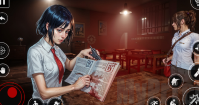 恐怖动漫女学生