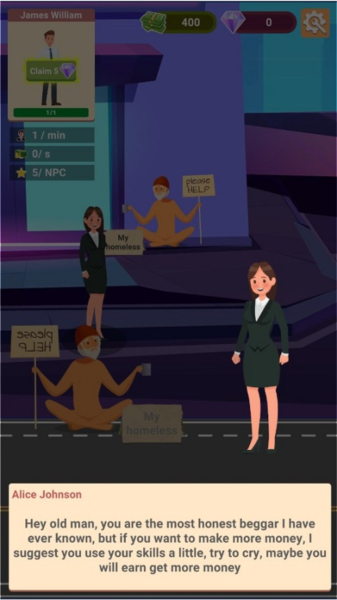 无家可归的生活