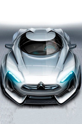 雪铁龙gtbycitroen概念车 320x480壁纸_名车壁纸_手机壁纸-魅族溜