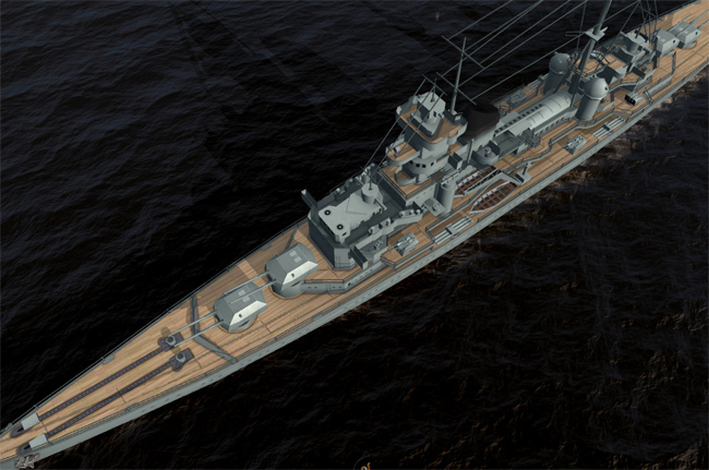 《雷霆海战》欧根亲王巡洋舰图文详解