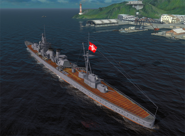 雷霆海战古鹰级巡洋舰图文详解